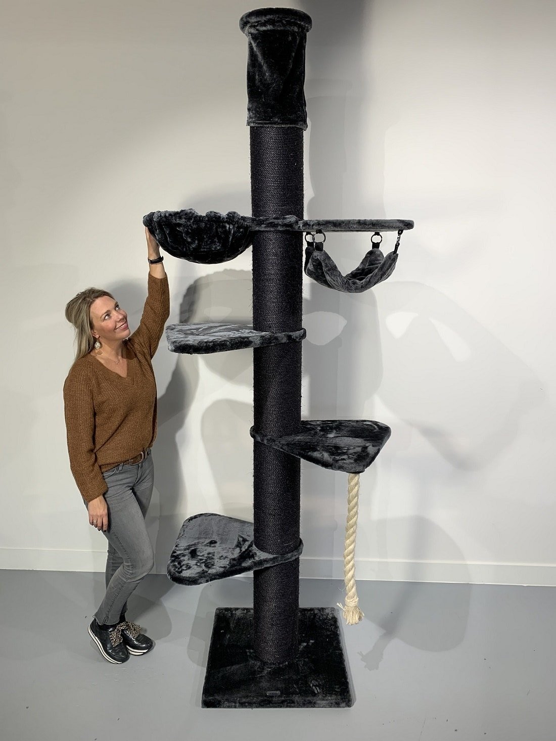 RHRQuality Cat Tree Maine Coon Tower Crown 3byaldino articoli per allevatori RHRQuality