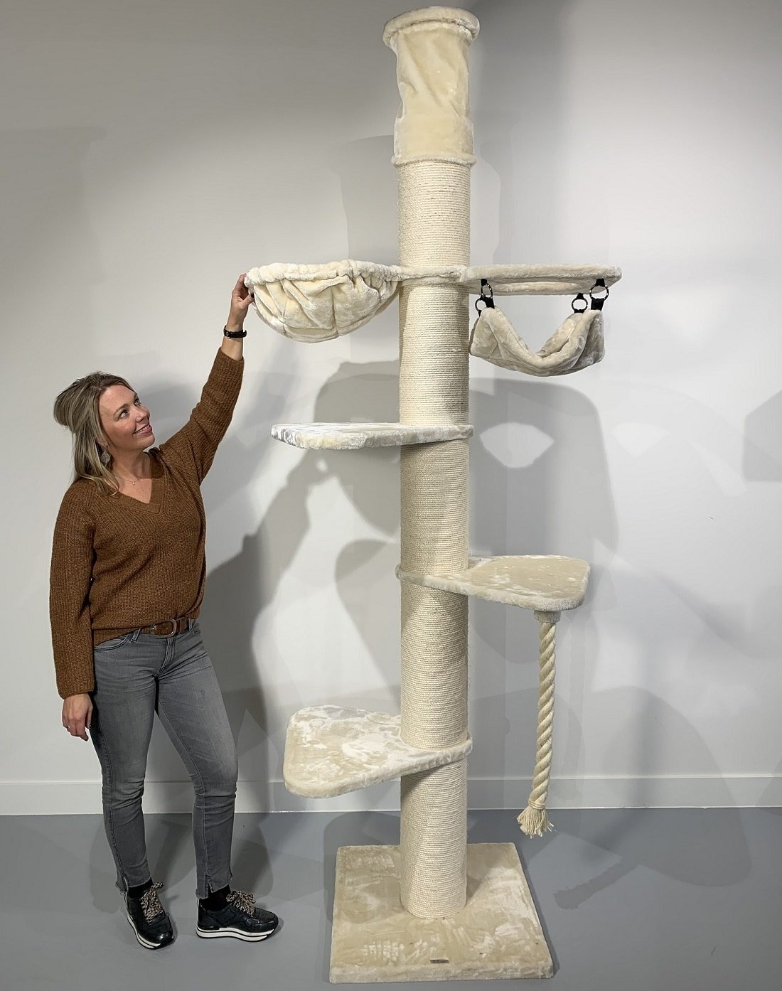 RHRQuality Cat Tree Maine Coon Tower Crown 10byaldino articoli per allevatori RHRQuality Cat Tree Maine Coon Tower Crown - immagine 10