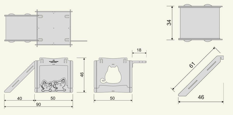 ecocatcollection kitten play station 3byaldino articoli per allevatori 41182edb6bb82daa535a324d749362c8