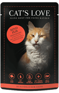 Cat's love adulto manzo - 12 bustine 85g