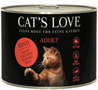 Cat's love adulto manzo - 6 lattine da 200g