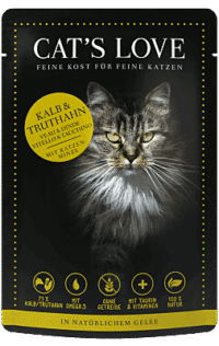 Cat's love adulto mix vitello-tacchino - 12 bustine 85g