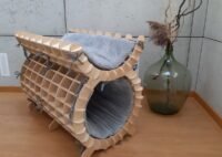 cuccia gatto in legno TUBA