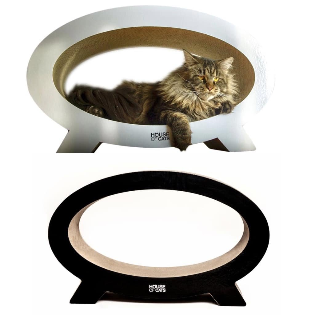 ELIPSO tiragraffi in cartone house of cats 1byaldino articoli per allevatori Elipsy Bw