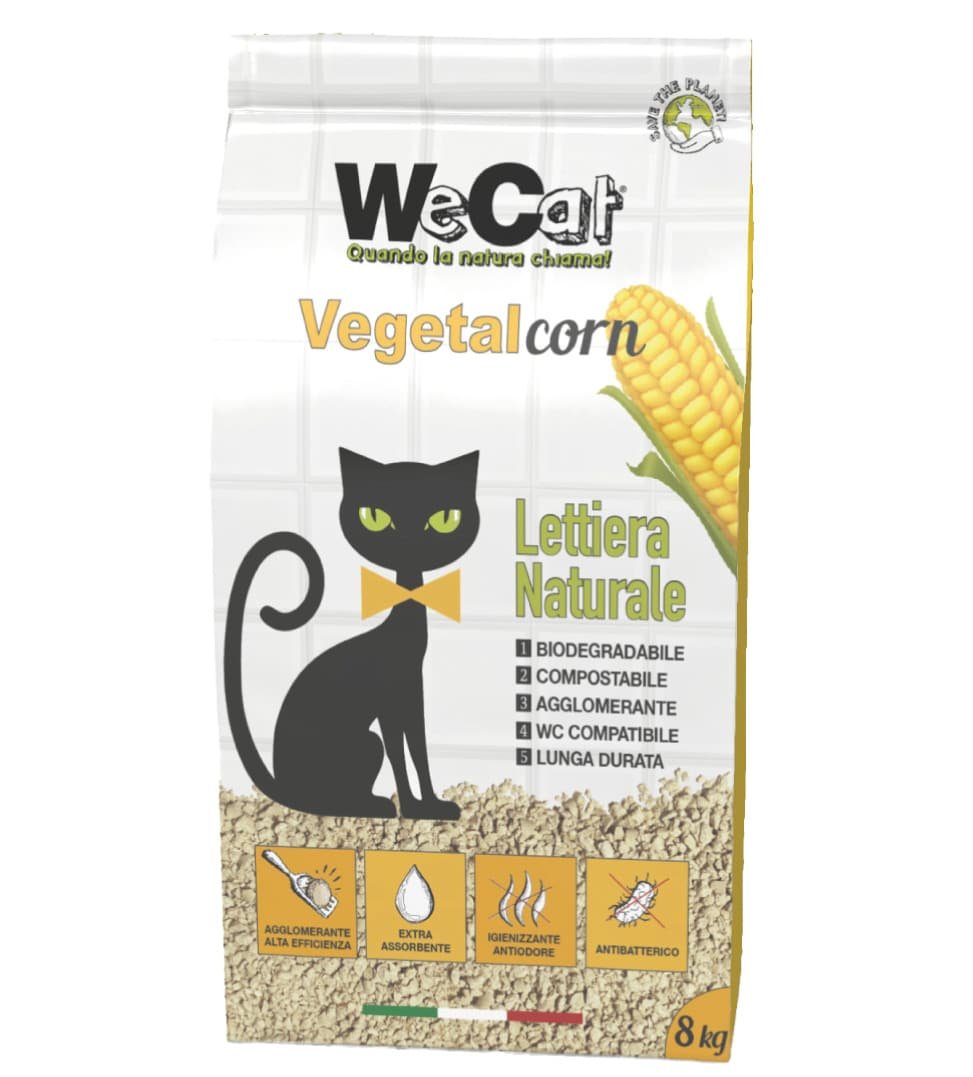 LETTIERA WECAT GIALLA 10 sacchi | 8kg 1byaldino articoli per allevatori LETTIERA WECAT GIALLA 10 sacchi | 8kg