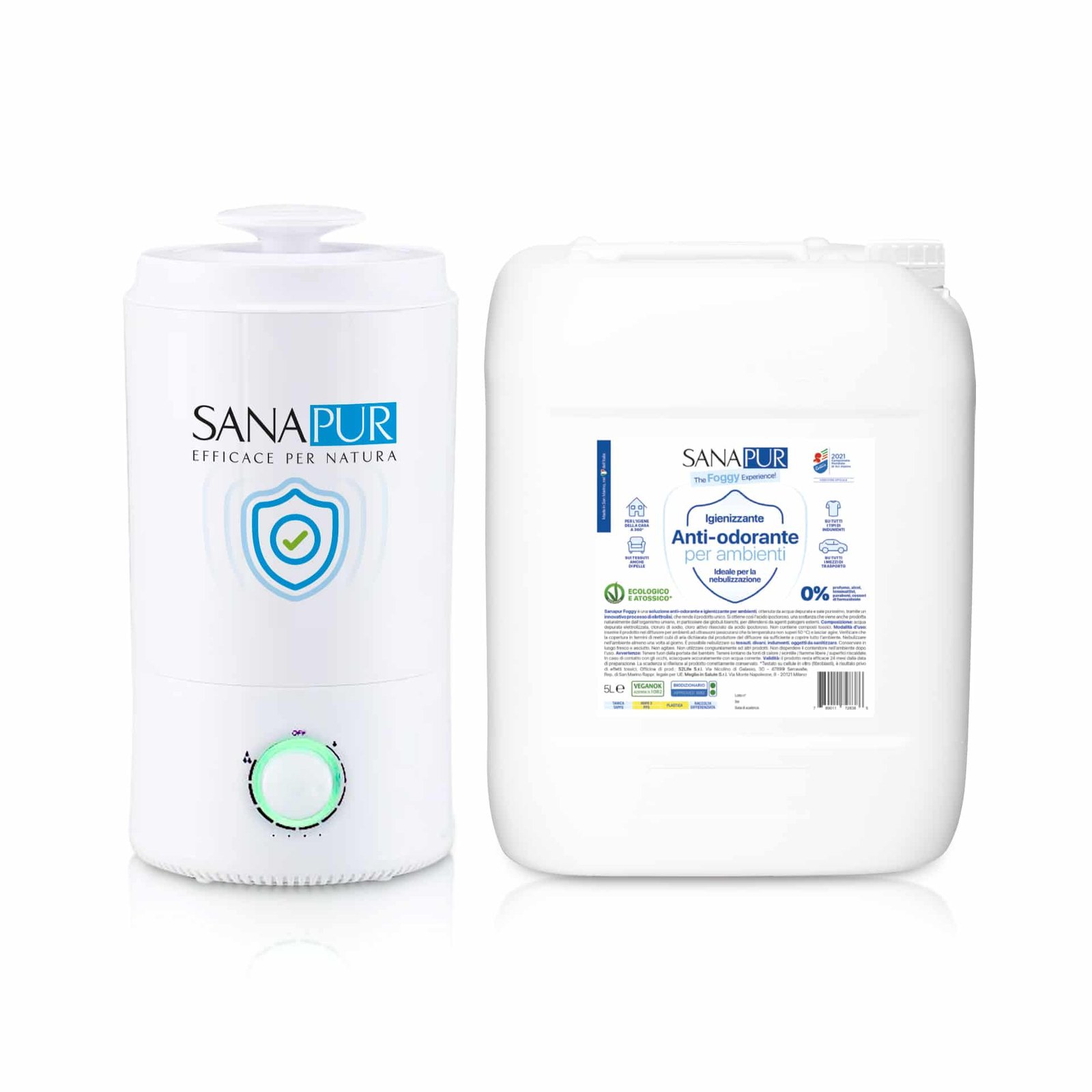 Sanapur Atomizzatore H1.0 ad ultrasuoni