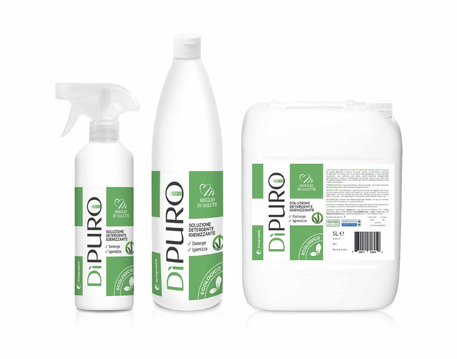 Dìpuro Detergente igienizzante