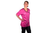 Tikima Fiori Shirt (nero - cobalto - fucsia)