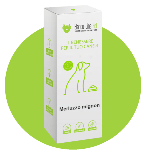 Bianco-line Pet Merluzzo mignon | per piccola e media taglia 1byaldino articoli per allevatori Bianco-line Pet Merluzzo mignon | per piccola e media taglia