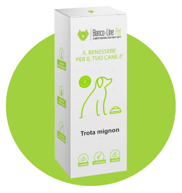 Bianco-line Pet Trota mignon | per piccola e media taglia