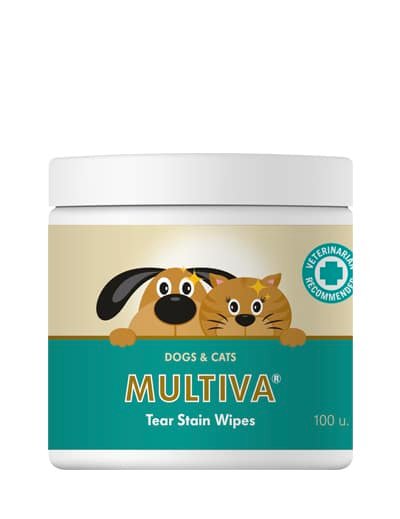 MULTIVA® Tear Stain Wipes 1byaldino articoli per allevatori MULTIVA® Tear Stain Wipes