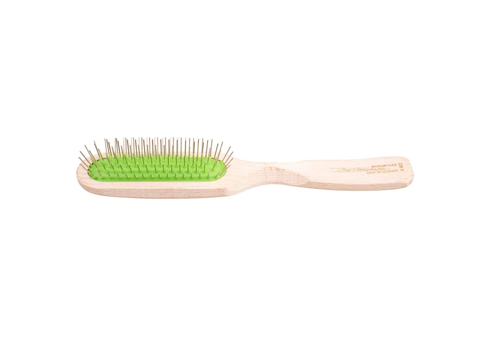 Chris Christensen Systems Air Series Breezy Oblong Pin Brush 16mm Large Medium - Green 2byaldino articoli per allevatori Chris Christensen Systems Air Series Breezy Oblong Pin Brush 16mm Large Medium - Green - immagine 2