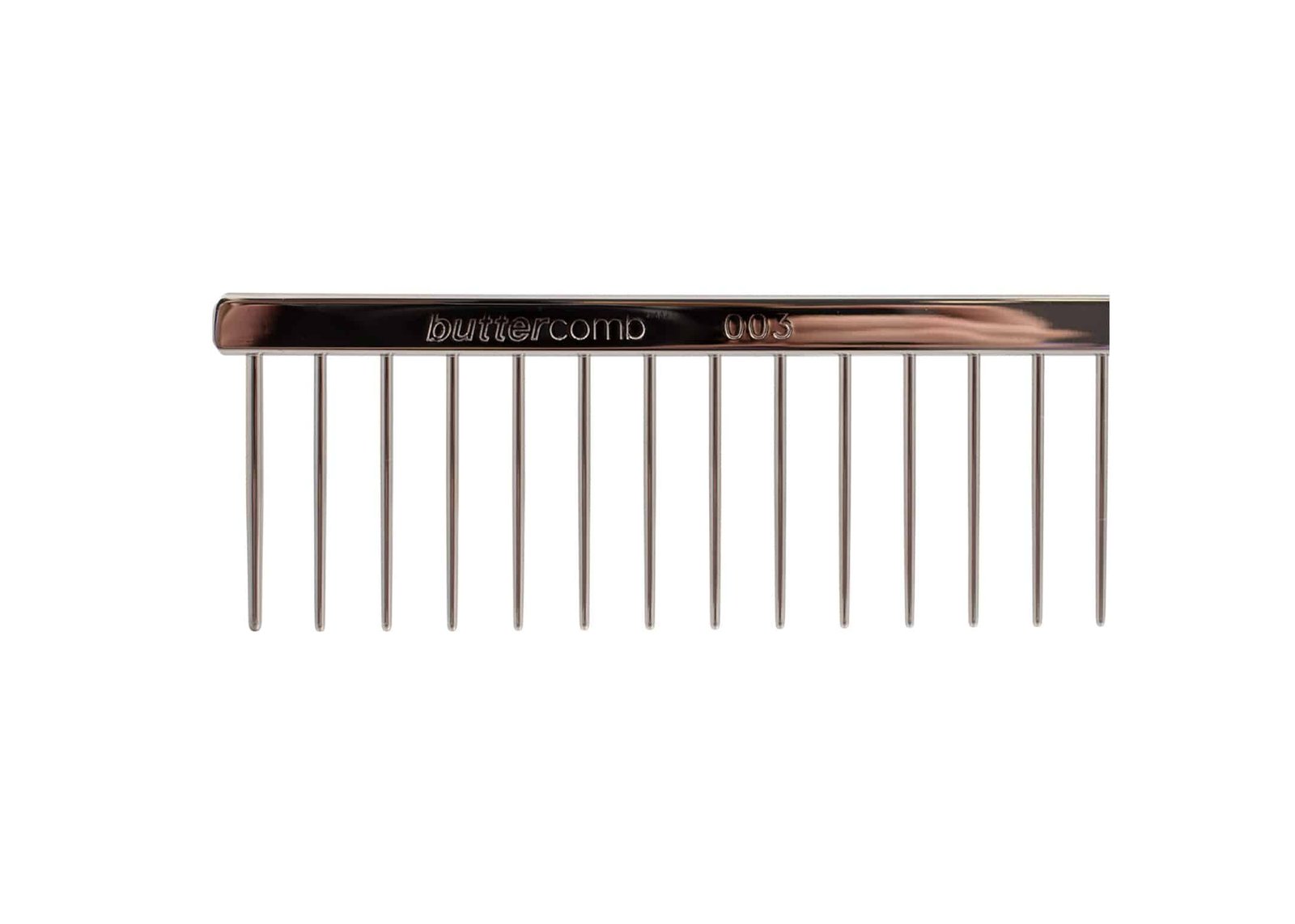 Chris Christensen Systems Buttercomb 003 Fine/X-Coarse 19cm Comb 5byaldino articoli per allevatori Chris Christensen Systems Buttercomb 003 Fine/X-Coarse 19cm Comb - immagine 5
