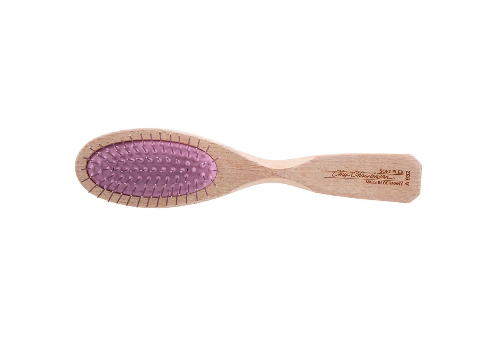 Chris Christensen Systems Air Series Breezy Oval Pin Brush 16mm Pocket Soft - Lavender 2byaldino articoli per allevatori Chris Christensen Systems Air Series Breezy Oval Pin Brush 16mm Pocket Soft - Lavender - immagine 2